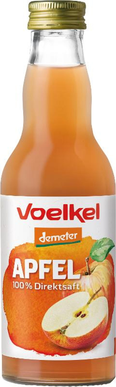 Produktfoto zu Voelkel - Apfelsaft - 0,2 l