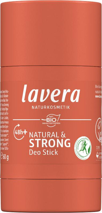 Produktfoto zu Lavera - Deo Stick Natural & Strong - 60g