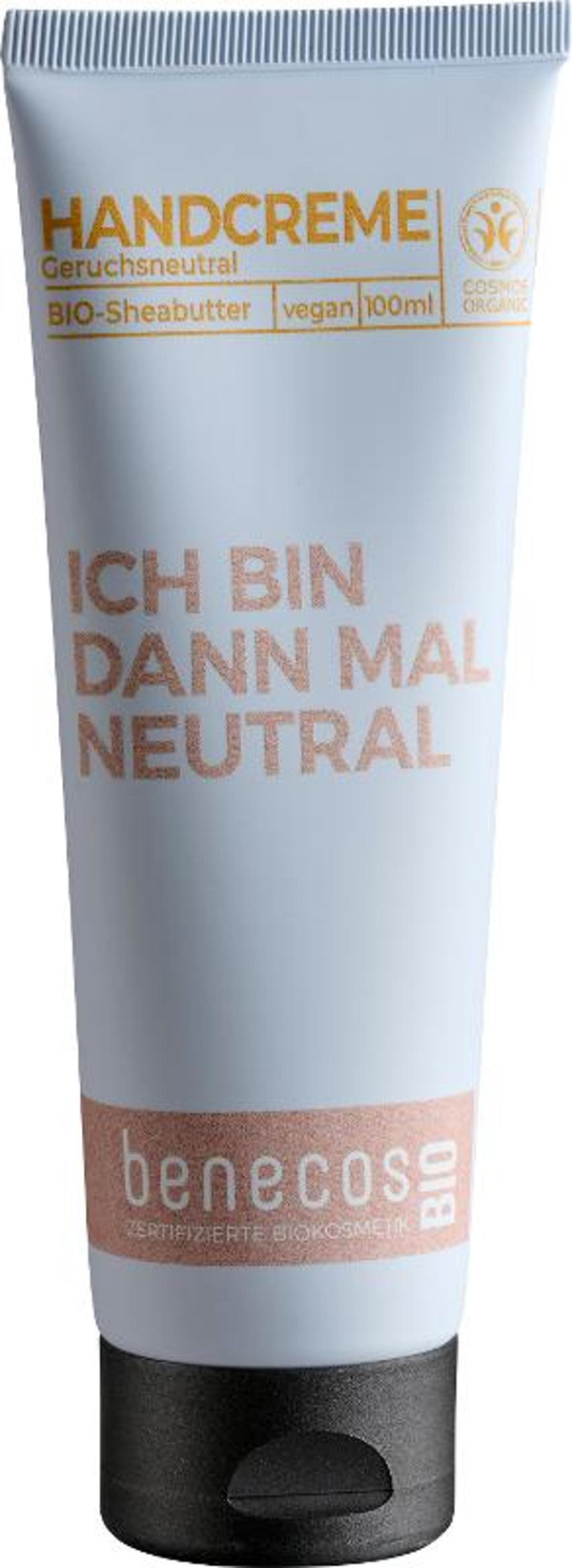 Produktfoto zu Benecos - Handcreme Sheabutter ICH BIN DANN MAL NEUTRAL - 100 ml