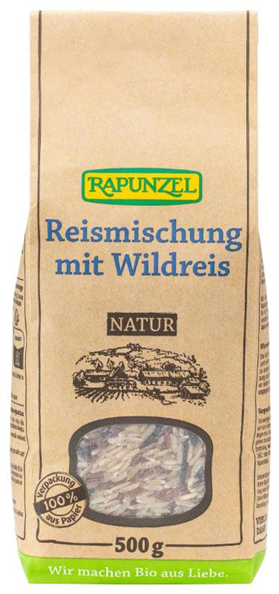Produktfoto zu Rapunzel - Reismischung mit Wildreis - 500g