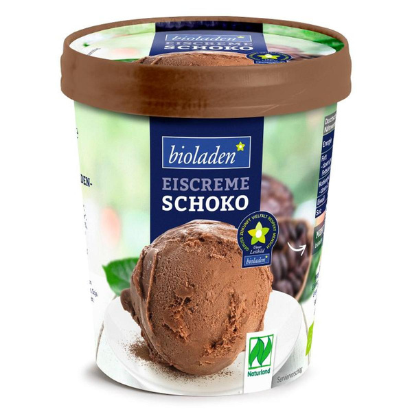 Produktfoto zu bioladen - Eiscreme Schoko - 500ml