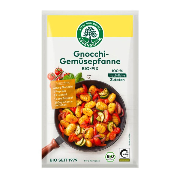 Produktfoto zu Lebensbaum - Gnocchi Gemüsepfanne - 30g