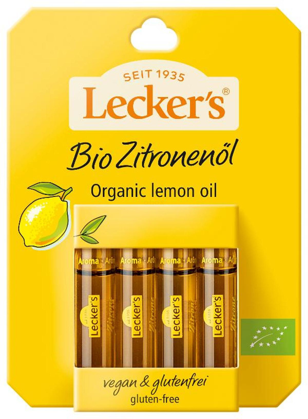 Produktfoto zu Lecker´s - Zitronenöl - 8ml