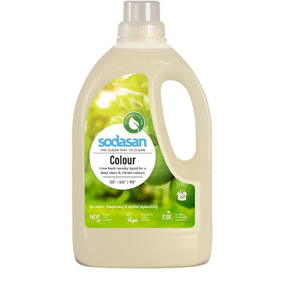 Produktfoto zu Sodasan - Color Waschmittel Limette - 1,5l