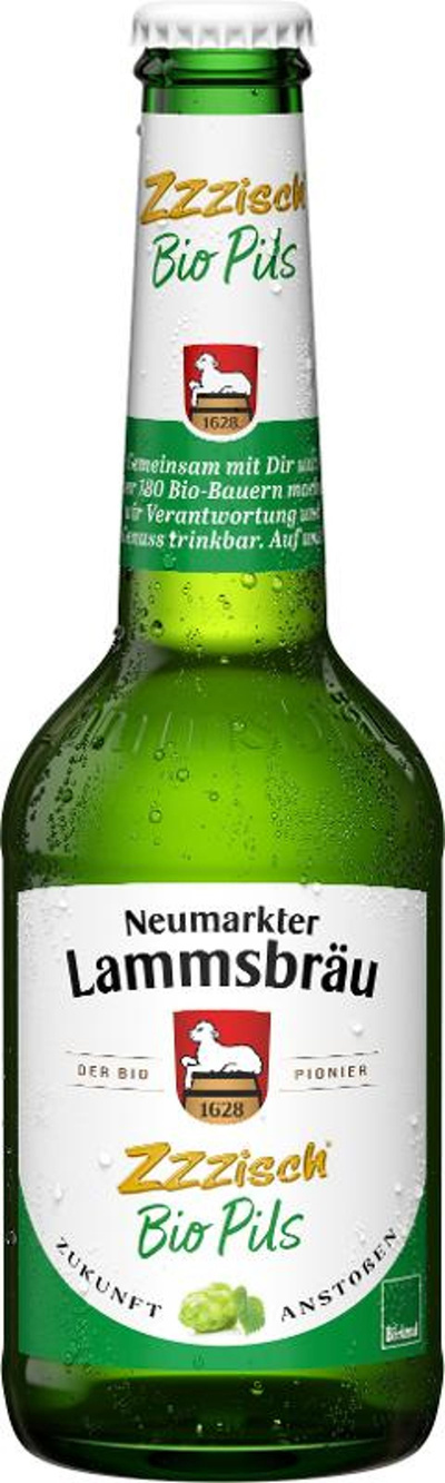 Produktfoto zu Lammsbräu - Edelpils Zisch - 0,33l